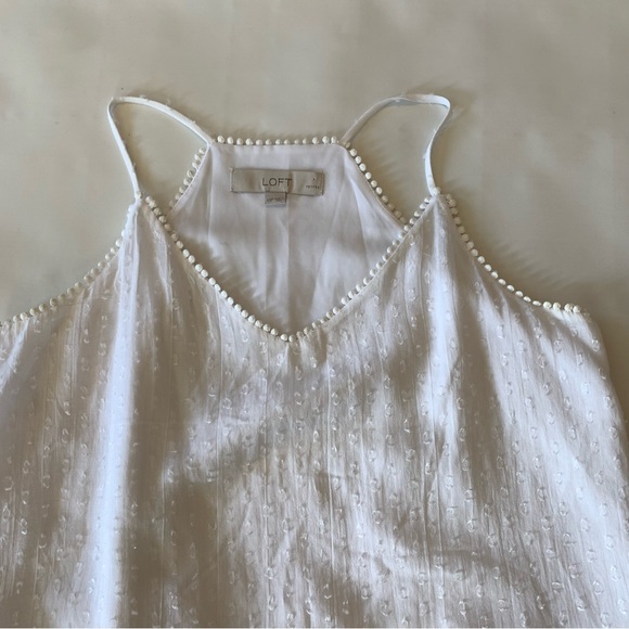 ANN TAYLOR LOFT Size XSP White Blouse - Picture 9 of 15